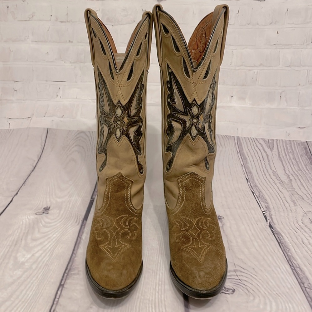 Miss Capezio Butterfly Cowboy Boots Size 6.5